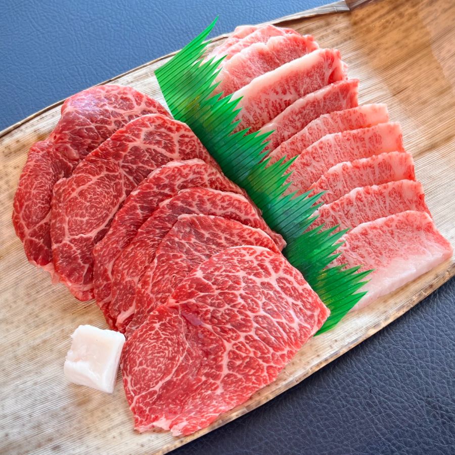 ＜牛肉商　徳志満＞近江牛焼肉セット（バラ・モモ）各200ｇ（計400g）