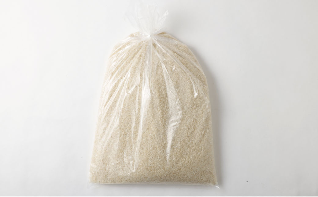 【3回定期便】 津留いちご園のお米 7分づき 農薬・化学肥料不使用（栽培期間中） 約6kg×3回