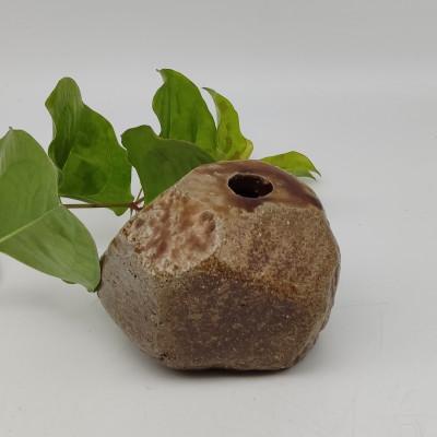 ふるさと納税 備前市 備前焼1輪差しゴロン1輪A(登り窯) |  | 02