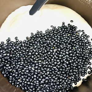 杵つき餅 黒豆 1kg【ibuk0004】