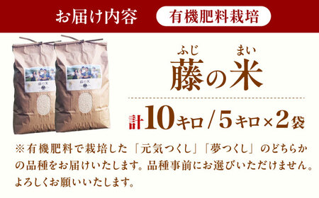 令和7年度産 新米 藤の米(ふじのまい) 10kg(5kg×2袋) ＜フジノ農園＞那珂川市[GCO004]