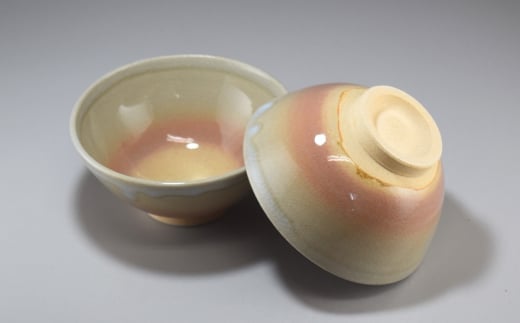 
            萩焼　ご飯茶碗　2客　｜HG000306
          