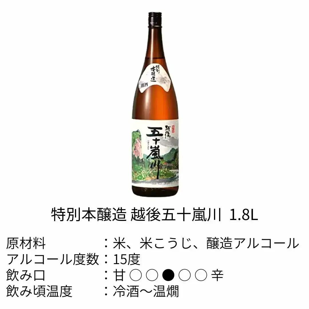 新潟清酒 越後五十嵐川2本セット 日本酒 [福顔酒造]【020P022】