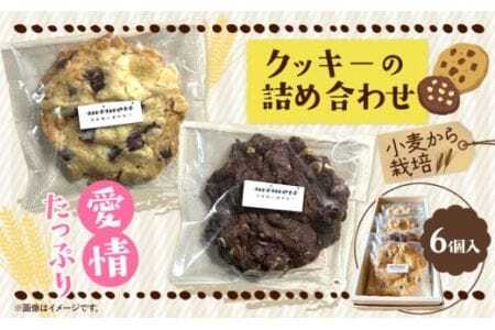 クッキーの詰め合わせ 選べる 内容量 6個入 お菓子