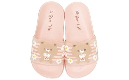 キッズ シャワー サンダル【15.0cm】 子供 こども かわいい 夏 海 ビーチ スケーター skater Bear Cafe クマ くま 女の子 女子【プール 海水浴 子ども キャラクター】 奈良県 奈良市 なら 4-064