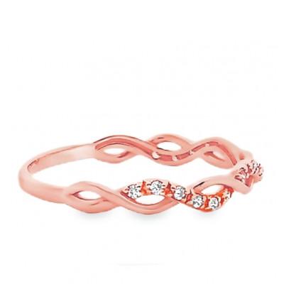 ふるさと納税 笛吹市 K18PG ツイストデザインダイヤリング 0.08CT RADR-6903DI-R #13 |  | 01