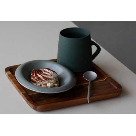 有田焼 with glaze Oval Bowl Sサイズ グレー2色セット オーバル デザート皿 スイーツ皿 お皿 ボウル 小鉢 楕円 食器 灰色 山忠 A20-475_イメージ2