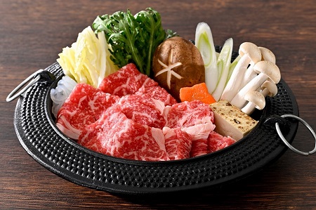 牛肉 肩ロース すき焼き用 北海道 別海産 冷凍 360ｇ ( 国産 牛肉 )