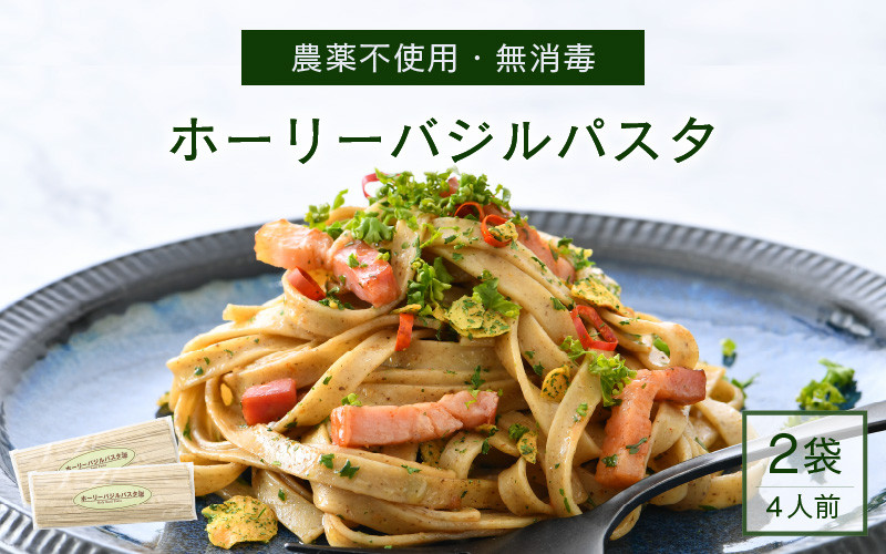 
ハーブティーの王様 ホーリーバジルのパスタ 160g入 (2人前) × 2袋 【ホーリーバジル パスタ パスタ麺 麺】 [A-7708]
