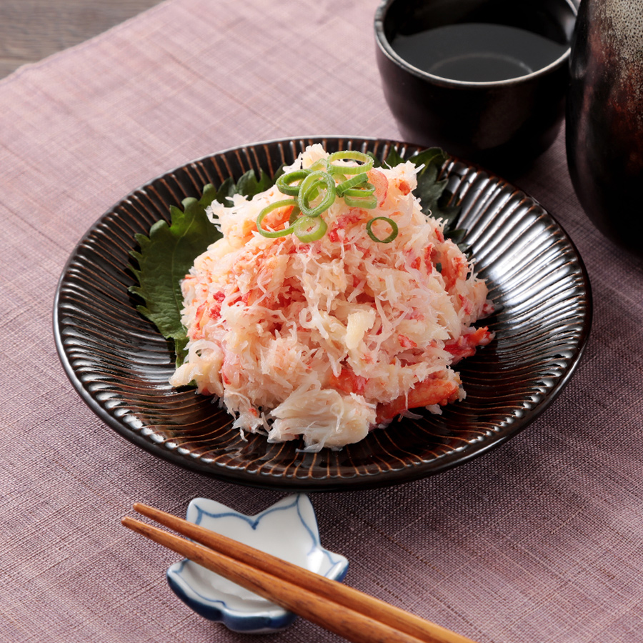 ＜丸勝水産＞ズワイガニスープで作るカニ飯セット