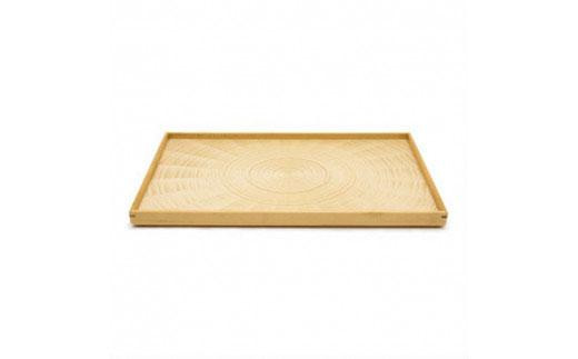 
Rectangle Rays Tray　ホワイトシカモア white sycamore
