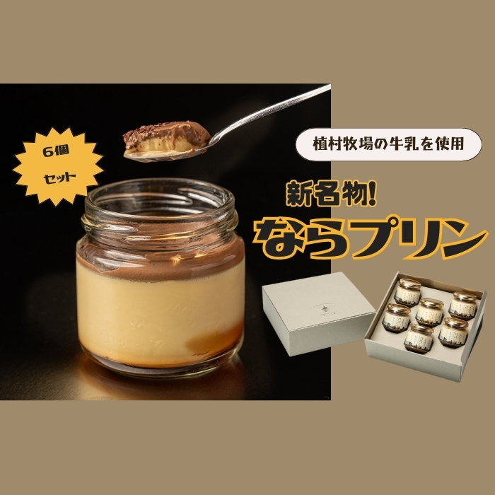 I-279 新しい新名物！ならプリン誕生！６個セット
