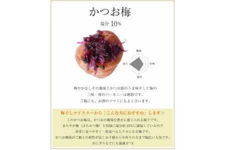 M049　 かつお梅 ２５０ｇ×３パックセット