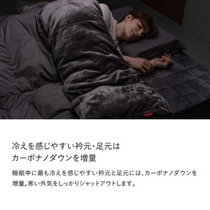 ブレインスリープ コンフォーター パーフェクト ウォーム EX クイーン（QUEEN）掛け布団 ふとん カバー不要 断熱 毛布 サステナブル 219004