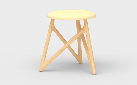 アール 40スツール Oak【諸富家具】：C256-001