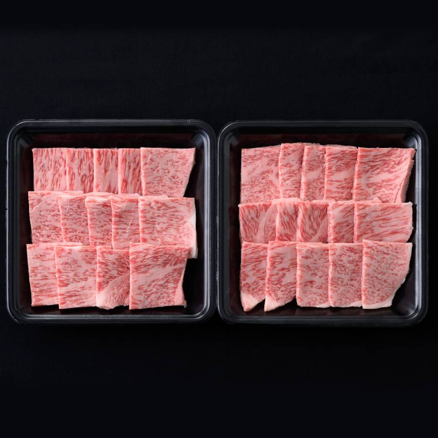 ＜はかた明治町精肉店＞A5ランク宮崎牛 カルビ焼肉用300ｇ×2