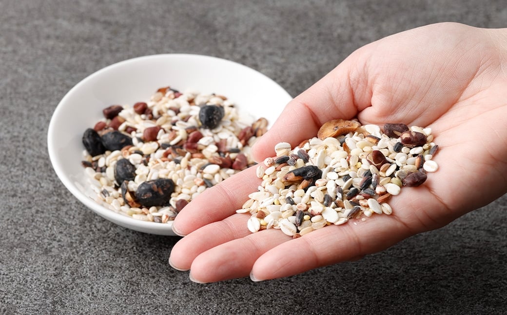 国内産名撰十六穀6袋