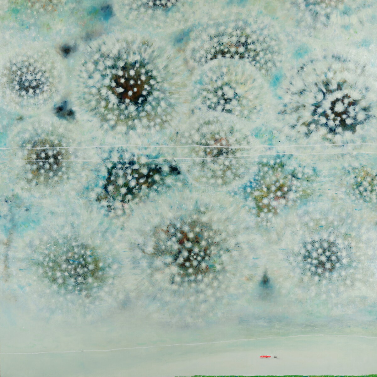 【ふるさと納税】「無色」 絵画 大サイズ 162.0cm × 162.0cm ふるさと納税 絵画 アート 油絵 キャンパス 東京都 東大和市 HAS003