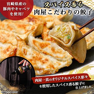 ふるさと納税 都城市 スパイス香る肉屋こだわりの餃子 |  | 01