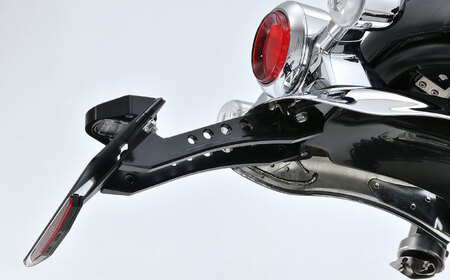 モンキー125（JB02/JB03/JB05）ビレットライセンスホルダー バイクパーツ バイクカスタム [AMAA026]