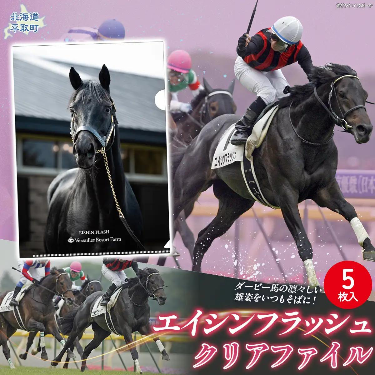 【エイシンフラッシュ】クリアファイル5枚入り BRTV033