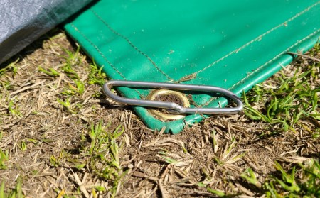 ハンマー不要の回転式ペグ [くるくるペグ] ミニタイプ 10本セット ステンレス製 燕三条製 防災用品 キャンプ用品 アウトドア用品  【010S297】 