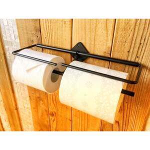 アイアン　トイレットペーパーホルダー(ダブル)【1698031】
