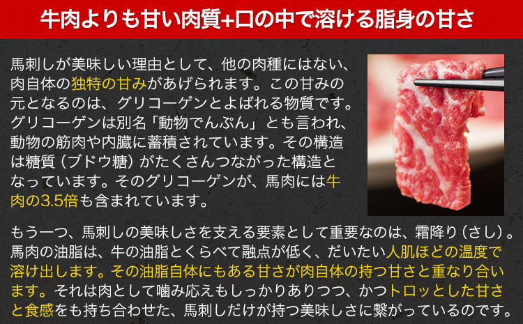 【国内肥育】熊本特産★赤身馬刺し320g+タレ100ml付き 《30日以内に出荷予定(土日祝除く)》熊本県 苓北町 馬刺し 送料無料 肉---rh_fjakami_30d_r7_18500_320g-