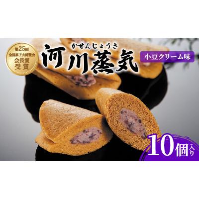 ふるさと納税 新発田市 菜菓亭 河川蒸気 蒸しどら焼き 10個入り