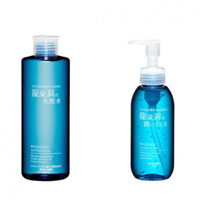 ふるさと納税 岩泉町 龍泉洞の化粧水・龍泉洞の潤いジェルセット