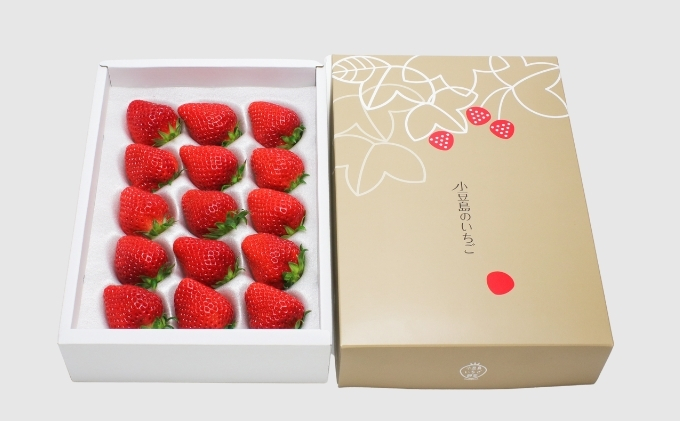 【 小豆島 】小豆島のいちご（女峰）400g 化粧箱入り 果物類 苺 イチゴ 