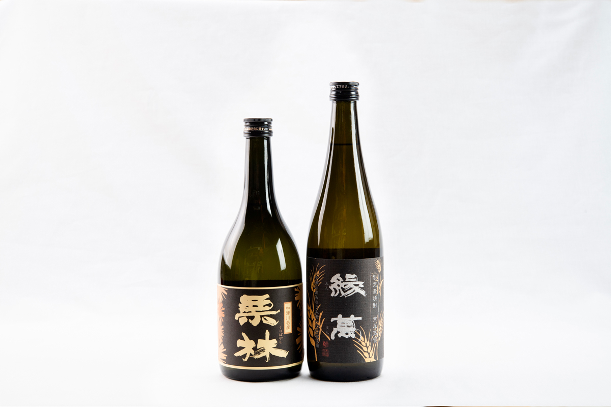 ＜中山道大鋸＞栗焼酎栗林、麦焼酎緑萬常圧蒸留 【高島屋選定品】 F4N-0527