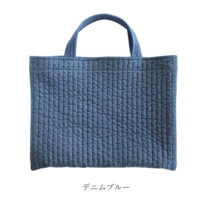 ふるさと納税 大川市 ヌビバッグ(デニムブルー)