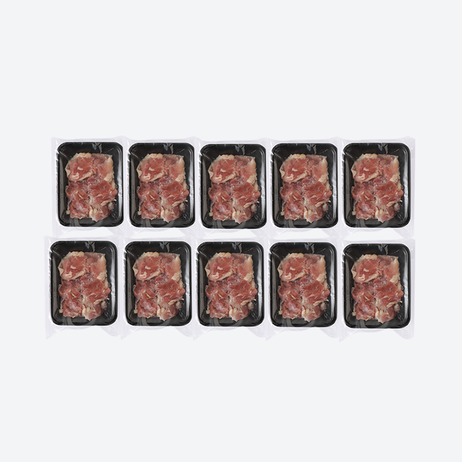 ＜デリカ食品工業＞「名古屋コーチン」もも肉切身セット120g×10（計1.2kg）