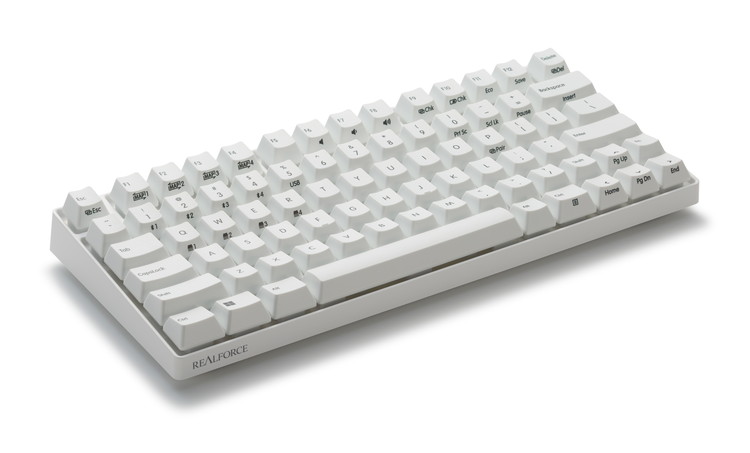 東プレ REALFORCE RC1 コンパクトキーボード 英語配列 30g（型式：C1HK23）
