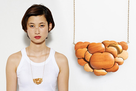 ネックレス「りんごたち」（Long）