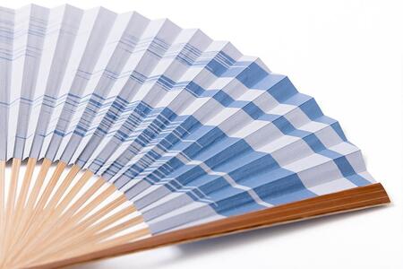 【伏見上野旭昇堂】漆喰京扇子(霞)｜京都 扇子 京扇子 人気［ 京都 扇子 和装 和風 工芸 人気 おすすめ ギフト プレゼント 贈答 お取り寄せ 通販 送料無料 ふるさと納税 ］