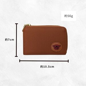 チーバくん （顔） 牛革 キーケース （オレンジ） ／ キーケース 鍵 カギ 革 革製品 牛革 レザー 革小物 クラフト チーバくん 送料無料