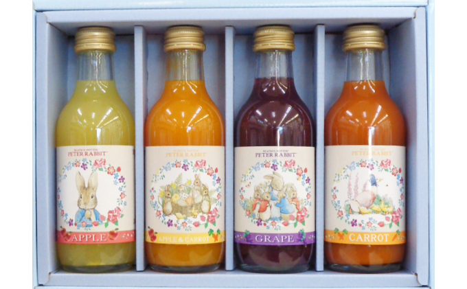 ピーターラビットジュース 4本セット 