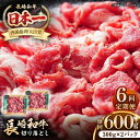 【ふるさと納税】【全6回定期便】長崎和牛 切り落とし 600g（300g×2パック）《壱岐市》【長崎フードサービス】 肉 牛肉 赤身 小分け 国産 切落し 切り落し 冷凍配送[JEP025]