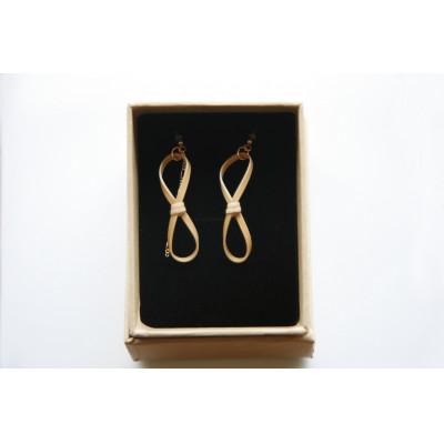 ふるさと納税 別府市 別府竹細工 イヤリング【たおやめ】ナチュラル |  | 02