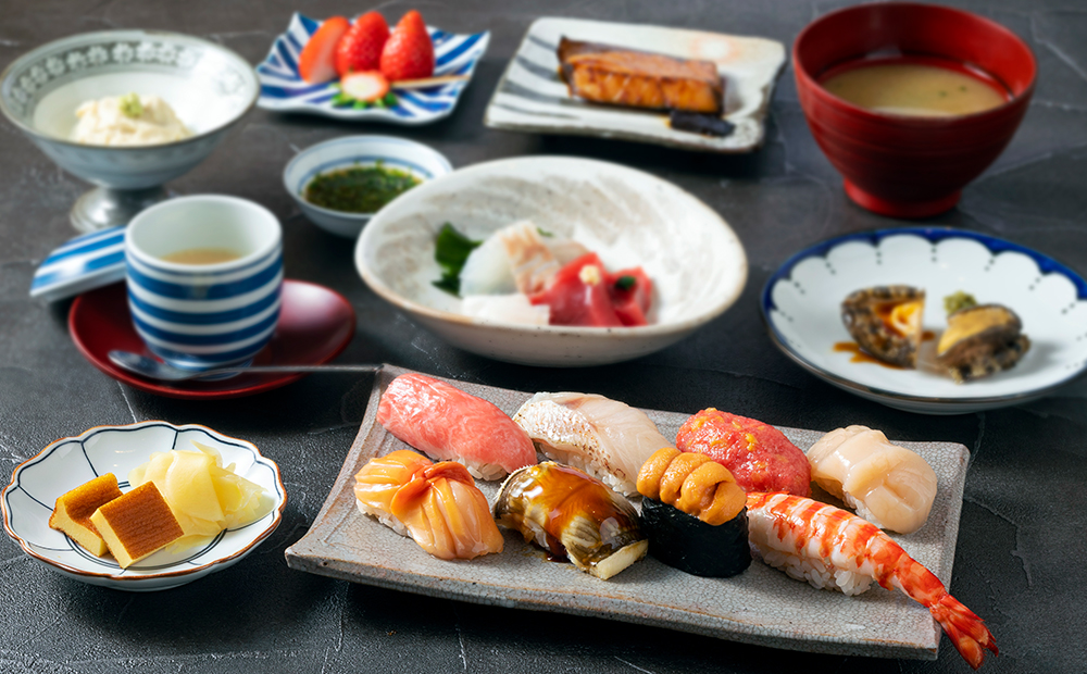 老舗江戸前寿司店[松栄]渋谷区内店舗限定 食事券 30,000円分（3,000円分×10枚）