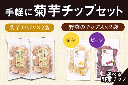 選べる手軽に菊芋チップセット レシピ付き 選べるチップ【菊芋&ビーツ】《30日以内に出荷予定(土日祝除く)》熊本県 大津町 菊芋 FSSC22000取得 ビーツ 株式会社阿蘇自然の恵み総本舗 