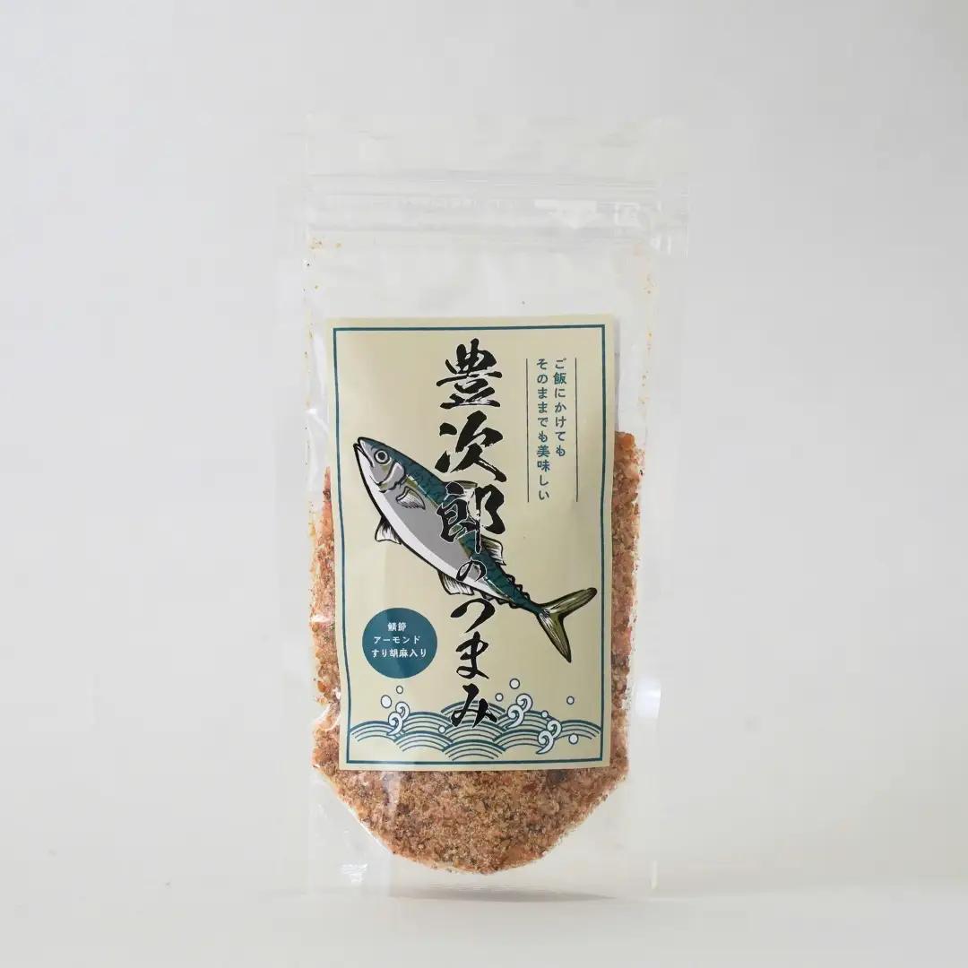 老舗コトヨ醤油】豊次郎のつまみ3種セット（プレーン わさび味 梅味） 60g×3個 万能調味料 ふりかけ アーモンド入り 鯖節 オイル不使用 1C50008
