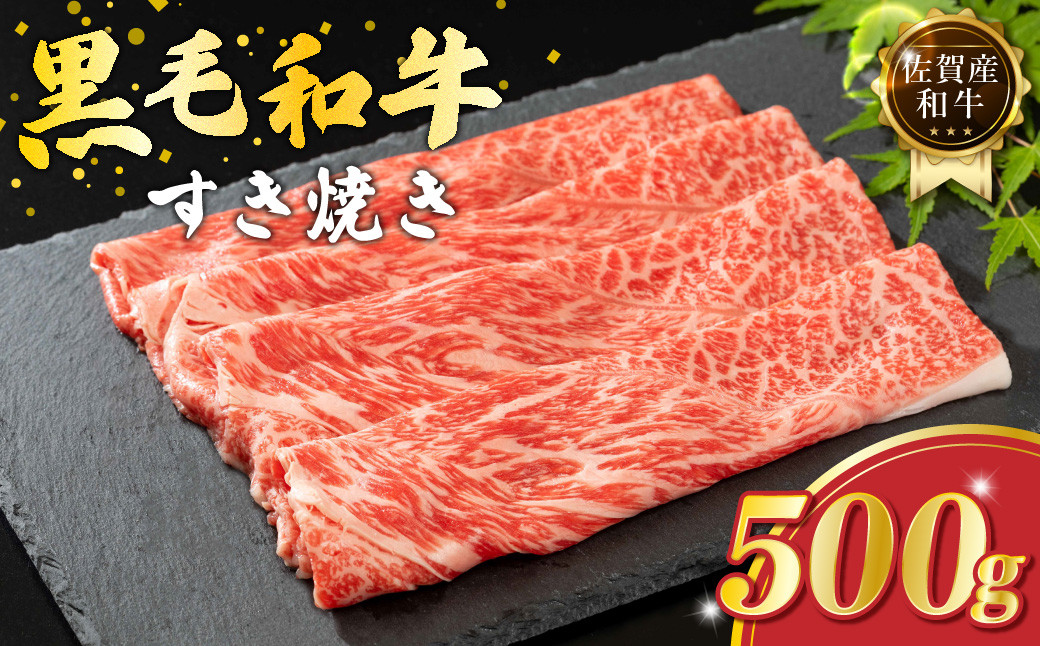 
                  O155x2 佐賀産和牛 すき焼き 500g 佐賀産 黒毛和牛 ウデ 国産牛 和牛 ブランド牛 牛肉 肉 高級 人気 おすすめ 佐賀県 太良町
                