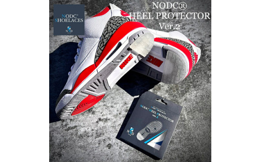 NODC HEEL PROTECTOR Ver.2［173N03］NODC HEEL PROTECTOR Ver.2 スニーカー ヒールプロテクター クリア フリーサイズ クッション