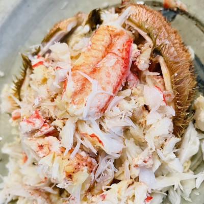 ふるさと納税 佐呂間町 オホーツク産　浜茹で毛蟹　約500g×1パイ　冷凍便 |  | 01