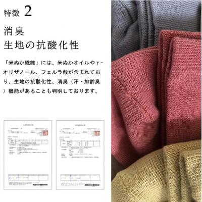 ふるさと納税 三宅町  鈴木靴下 締め付けない 靴下(23〜25cm):ベージュ レディース 日本製 米ぬか |  | 03