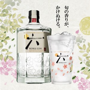 ＲＯＫＵ（六） 200ml瓶 × 24本 ( 1ケース ) 【 プレミアムジン サントリー Suntory ジン 洋酒 蒸溜 ジンソーダ ジントニック ソーダ割 リキュール ジャパニーズクラフトジン 