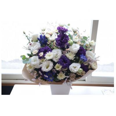 ふるさと納税 筑西市 【2週間毎定期便】仏花アレンジメント/Sサイズ〜花瓶不要!届いてそのまま飾れます全24回 |  | 02